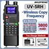 Baofeng UV-5RH Air Band Walkie Talkie 3800mAh Rechargeable Wireless Copy Frequency Typ-C 999CH for UV 5R Long Range Ham Radio