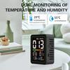 5-in-1 Air Quality Monitor Temperature and Humidity Monitor PM2.5, PM1.0, PM10 Infrared Dust Air Quality Monitor Type-C Port