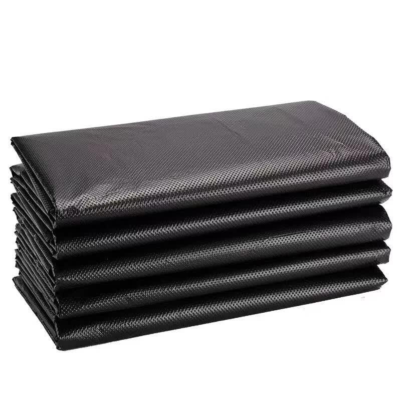 Dezhu Gongpin Extra-Large Black Disposable Trash Bags 120x140 cm, 0.035mm thick