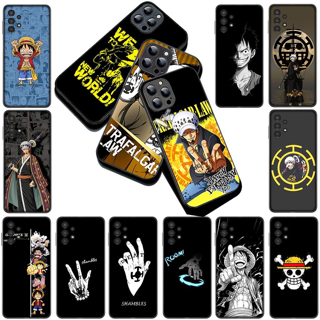 Phone Cover for Apple iPhone 17 Pro XS Max Air 6 Plus X 5 + SE 2022 SE2 7+ 16E XR Case One Pieces Luffy Trafalgar D Water Law