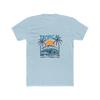 Tropical Sunset Wave T-Shirt | Palm Tree Beach Surf Tee, Vacation, Travel Style