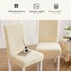 High Back Dining Chair Cover Stretch Jacquard Jacquard Chair Cover Stretch Chair Cover  Kitchen