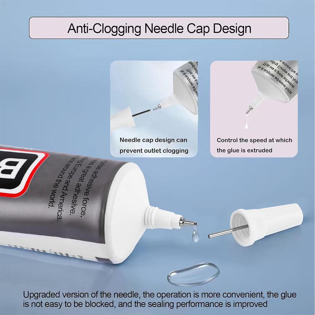 Liquid Adhesive B-7000 Super Glue Loolifl 1-10Pcs Safety Materials Epoxy Resin Repair Cell Phone Touch Screen Jewelry Craft