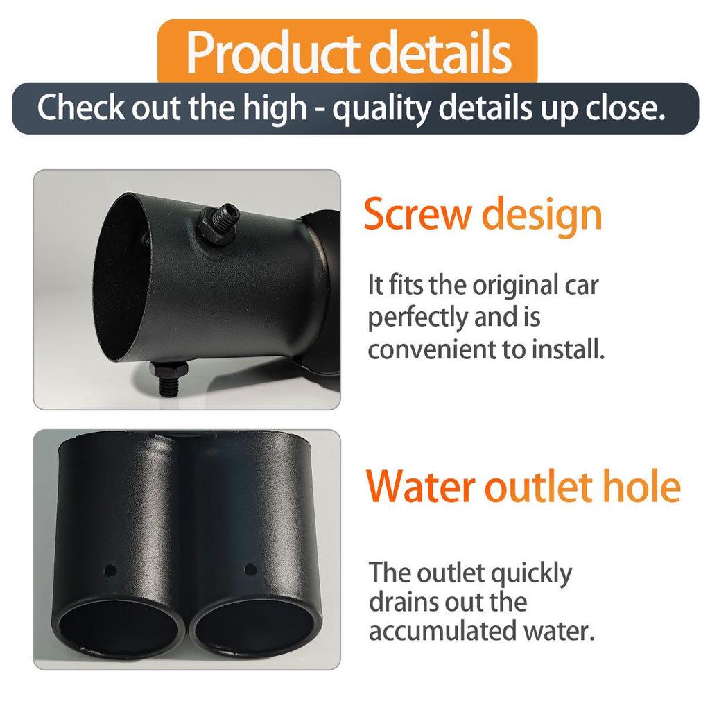 Țeavă de eșapament compatibilă pentru Mazda Jinxiang, Tianyu și Swift - Se potrivește diametrelor de 5,2-5,8 cm.