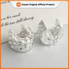925 Sterling Silver Earrings For Women Trendy Round Square Earring Jewelry Prevent Allergy Party Accessories Gift