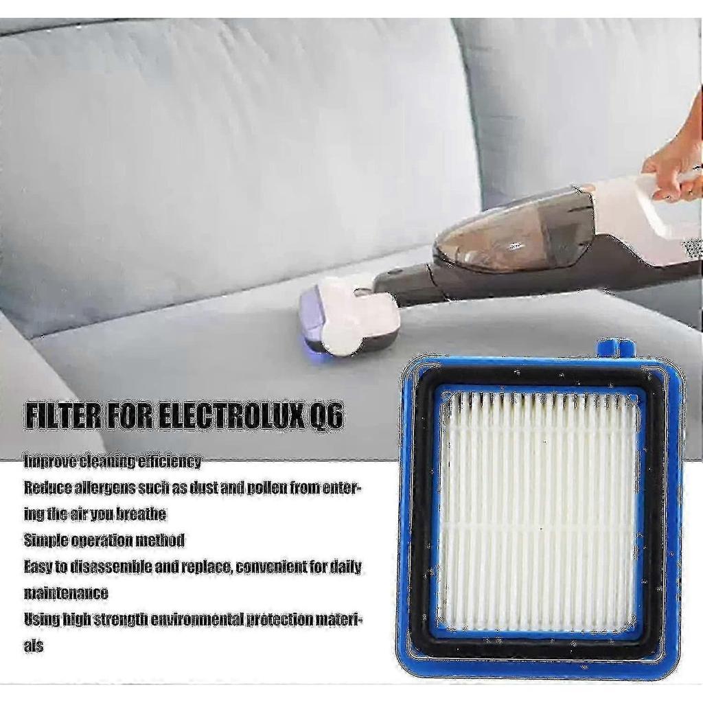 2Set Electrolux Q6 Q7 Q8 WQ61 WQ71 WQ81 Vacuum Cleaner Filter Replacement