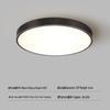 All-Copper Modern LED Ceiling Light: Ultra-Thin Round Fixture for Bedroom, Balcony, and Hallway