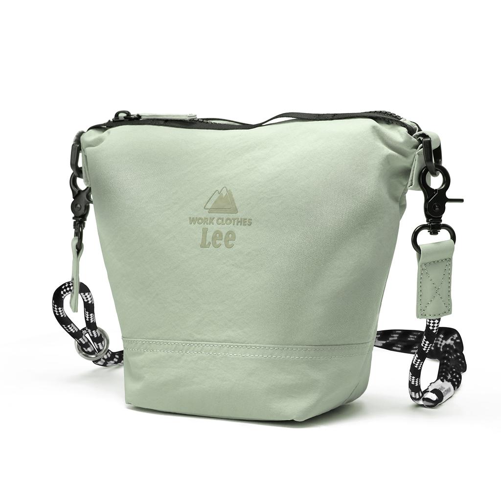 New Lee Fabric Shoulder Bag, Crossbody Bag Unisex Ginger Yellow/Light Gray Purple/Sage Green LE250617M