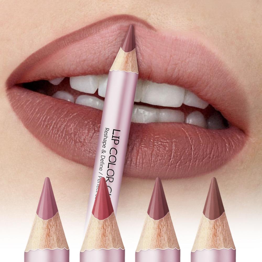 Mini Lip Liner Pen Pillow Intimacy High Color Define Sexy Lips Precision Waterproof Long-lasting Girlfriend Gifts Lip Liner Pen