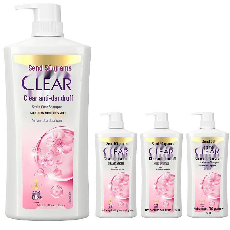 

Clear Anti-Dandruff Scalp Care Shampoo - Cherry Blossom