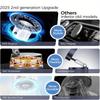Verbesserte 360° Vakuum-Magnet-Handyhalterung Magnetische Auto-Handyhalterung, Freisprech-Saugnapf-Handyhalter für Auto/Fitnessstudio/Spiegel