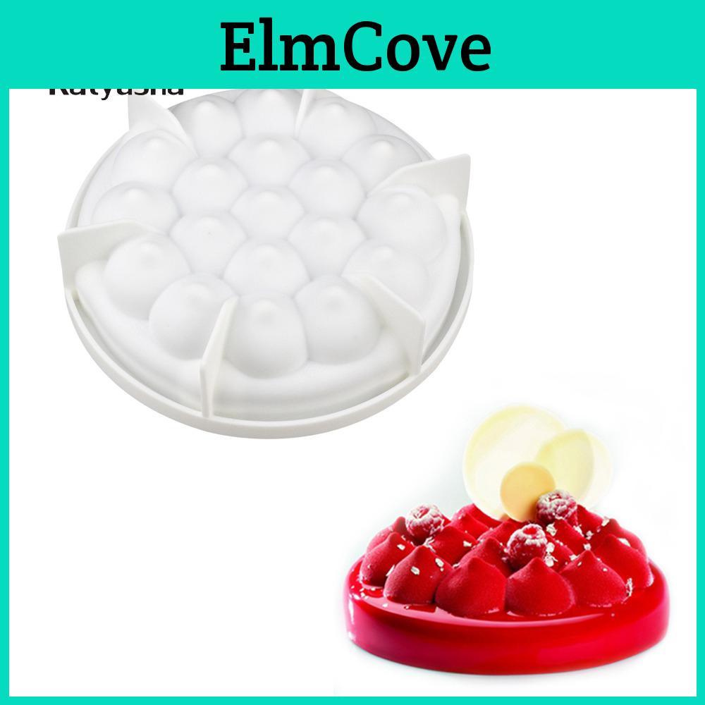 Silicone Diy White 3d Cake Mold Round Hill Shape Silicone Mold For Chocolate Bread Desserts Mousse Cake Bakeware Baking Tools