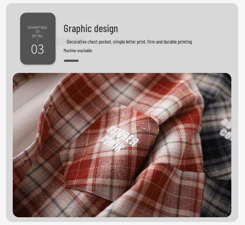 Children's Korean Style Plaid Long-Sleeve Cotton Shirt for Medium/Large Boys - Spring/Autumn Loose Jacket
