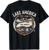 Lake America Lustig Ontario USA Kanada Pro Trump Grafik T-Shirt