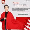 China Red Scarf Wool Embroidery Launch & Annual Meeting Party Scarves