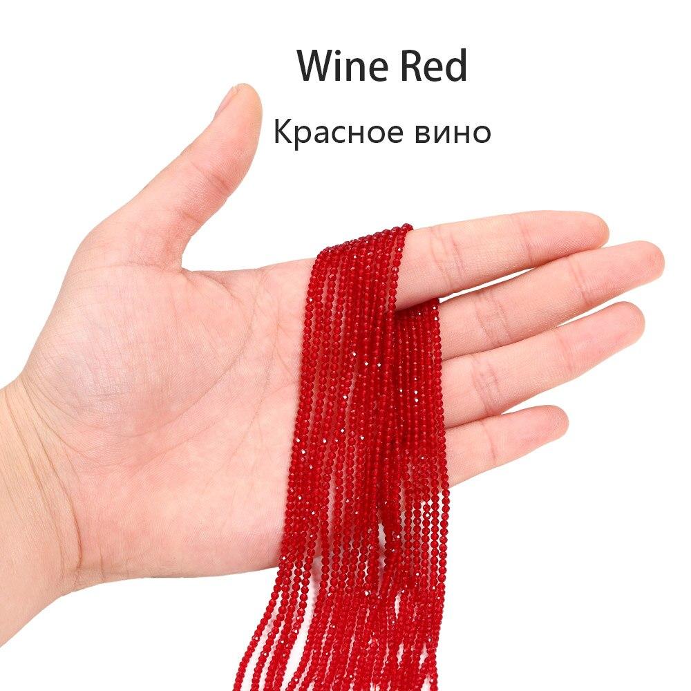 

150 шт./лот, 2 мм, разноцветные граненые стеклянные круглые хрустальные бусины, свободные бусины-разделители для изготовления ювелирных изделий своими руками, фурнитура, ожерелья