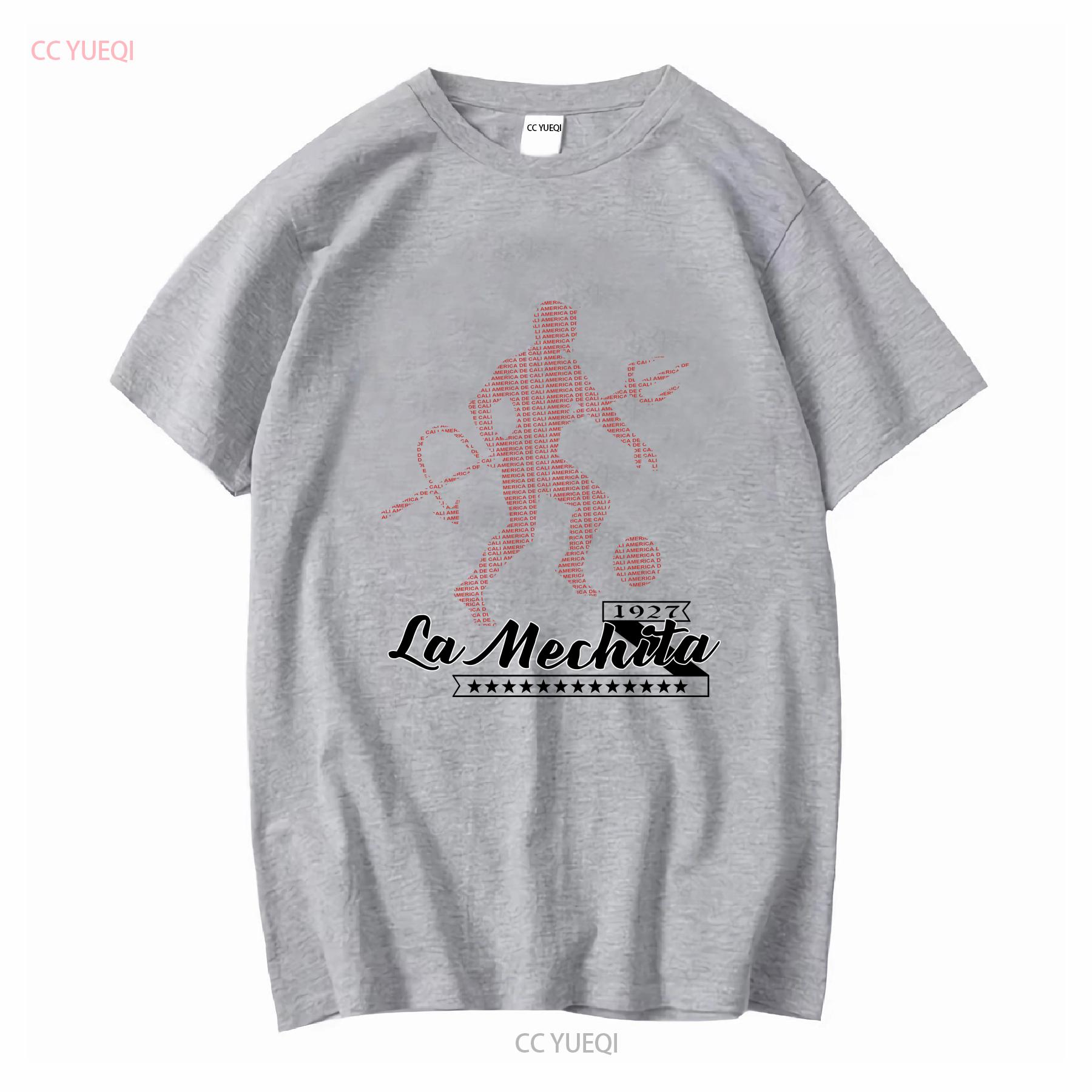 Colombia America de Cali T Shirt camiseta La Mechita long or short sleeves vintage Washed streetwear homme designer clothes S