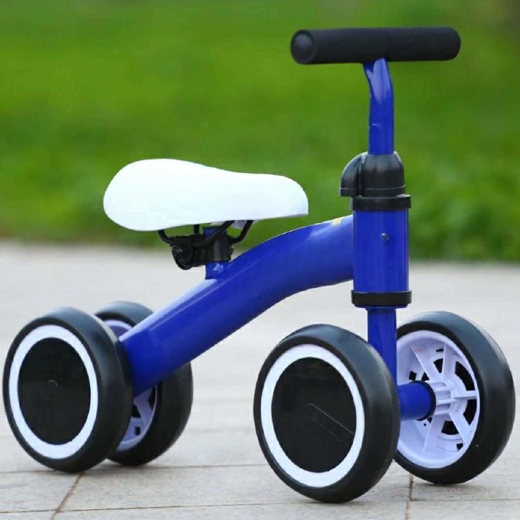 Baby Laufrad Laufen lernen Gleichgewichtssinn entwickeln Keine Pedale Fahrspielzeug für Kinder Baby Kleinkind 1-3 Jahre Kinder Dreirad Fahrrad