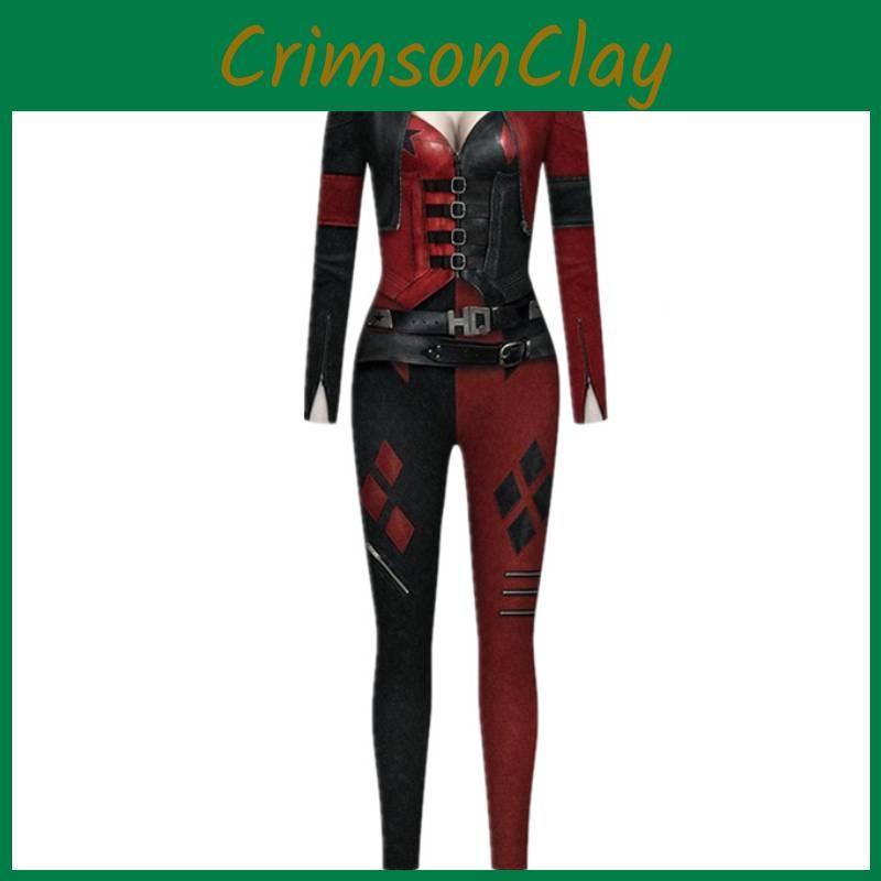 Quinn Classic Women Anime Costume Halloween Cosplay Jumpsuit Costume