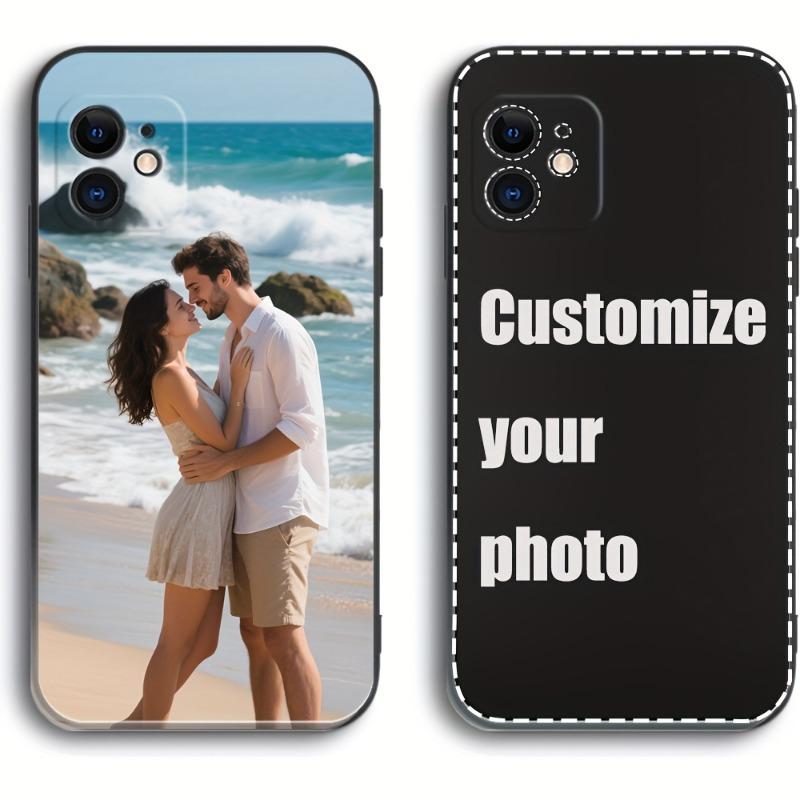 

DIY Customized Photo Phone Case For iPhone 17 16 15 11 12 14 13 Pro Max Mini X XS XR 7 8 Plus SE Air 16E Shockproof Soft Cover iPhone X