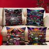 Killer Klowns From Outer Space Anime Cushion Cover Pillowcase Upholstery Sofa Throw Pillow Home Decor Pillowcas