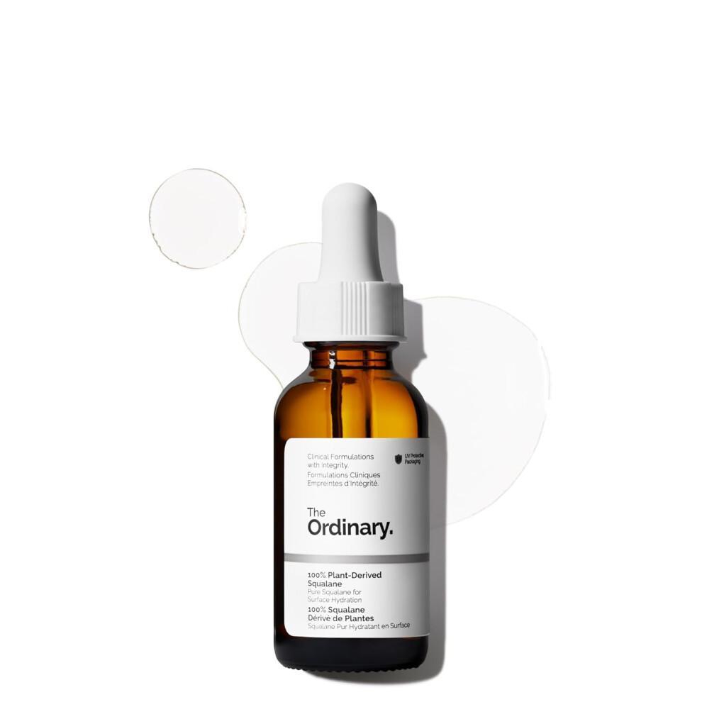 The Ordinary 100% pflanzliches Squalane, für Haut und Haar, leichte Feuchtigkeitspflege und Unterstützung der Feuchtigkeitsbarriere, 1 fl oz