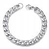 DIAMOND Silver Men' Bracelet 18cm Bracelet + FREE