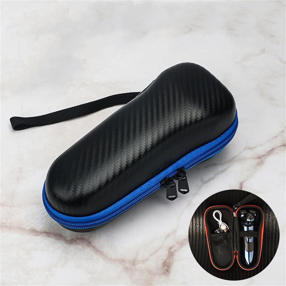 Portable EVA Electric Shaver Storage Box Travel Shaver Carrying Case Protective Storage Bag Shockproof Razor Organizer for Men