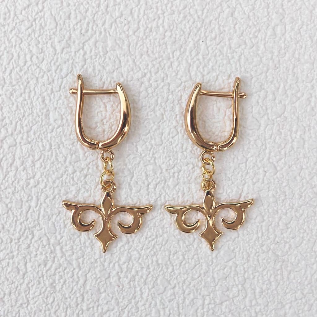 Εθνικό Στυλ Ρετρό Εξατομικευμένα Σκουλαρίκια, Εθνικό Κρεμαστό Στοιχείο Νομαδικού Στυλ, Ευέλικτα Σκουλαρίκια