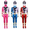 Morphin Mighty Power Rangers Costume Cosplay Dress Party Jumpsuit Superhero