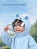 New Style Kidsren's Raincoat for Boys and Girls In Kindergarten, 2-Year-Old Boys and Girls, Rain Boots Set, Kidsren's Rain Boots Set To Protect