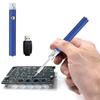 Thread Soldering Iron Kits 3 Gear Adjustable Voltages Stainless Steel Construction Welding Tool Kits with USB Adapter Fast Heating Portable Pen