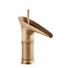 TLXT Antique Single-Hole Hot and Cold Basin Faucet