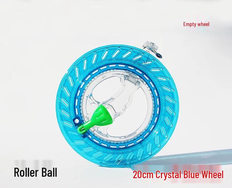 Weifang Crystalowy Kołowrotek do Latawca z Samoblokującym Kołem dla Dorosłych i Dzieci - Puste Wzornictwo Narzędzie do Puszczania Latawca
