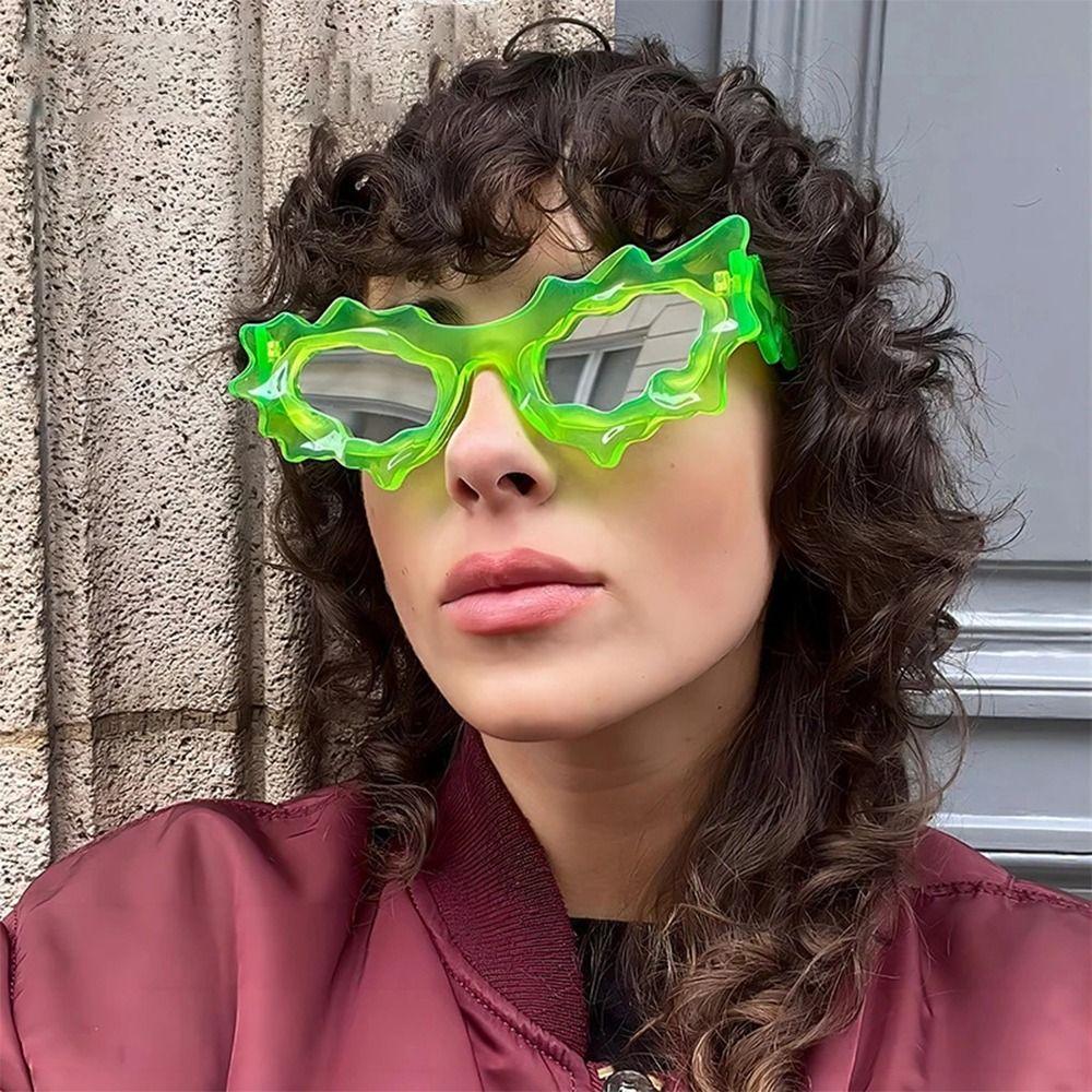 Cat Eye Sunglasses Women Men Fashion UV400 Protection Y2K Punk Sun Glasses Colorful Ladies Steampunk Shades Travel Eyewear