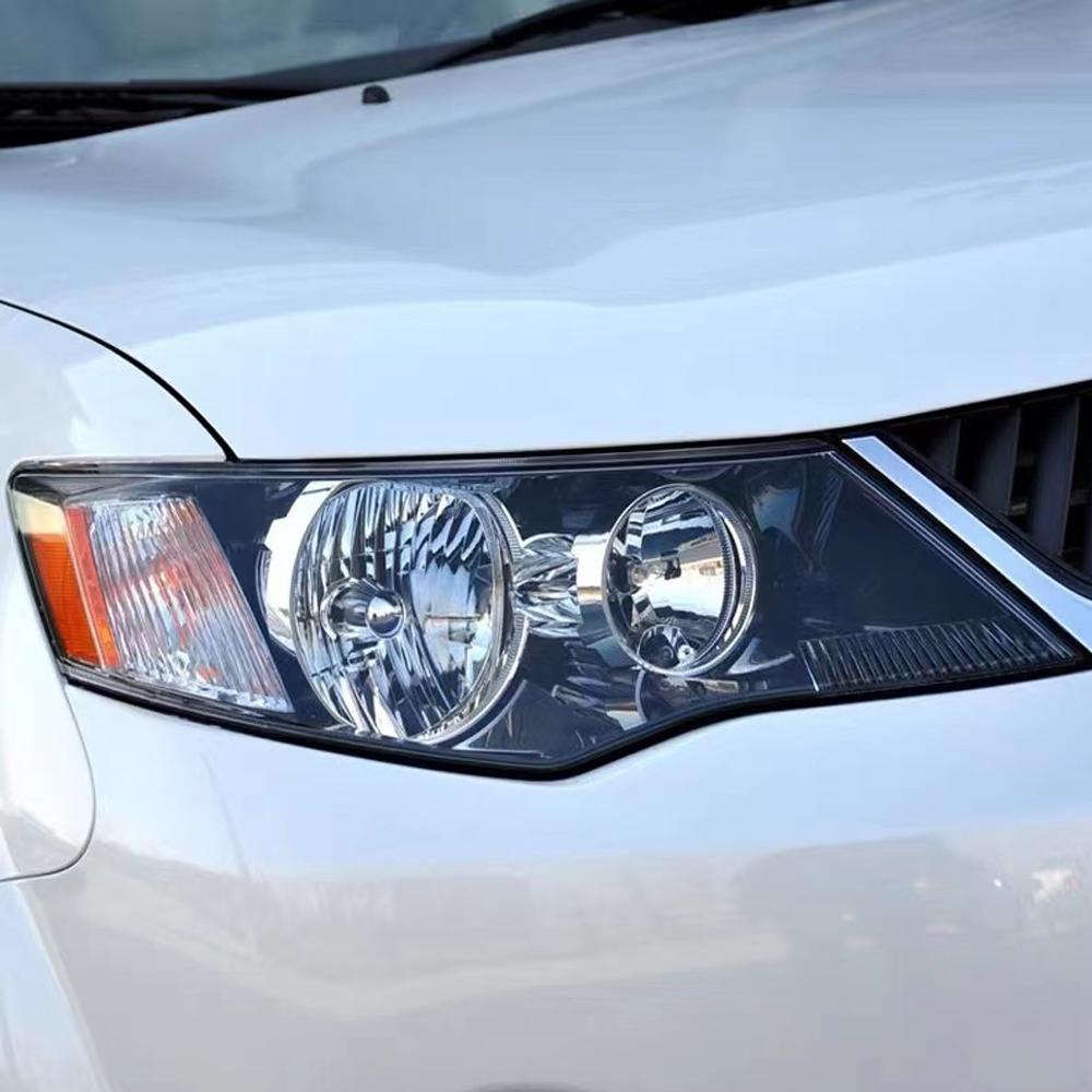 Für Mitsubishi Outlander EX 2007-2009 Auto Front Scheinwerfer Abdeckung Scheinwerfer Shell Transparent Lampenschirm Maske