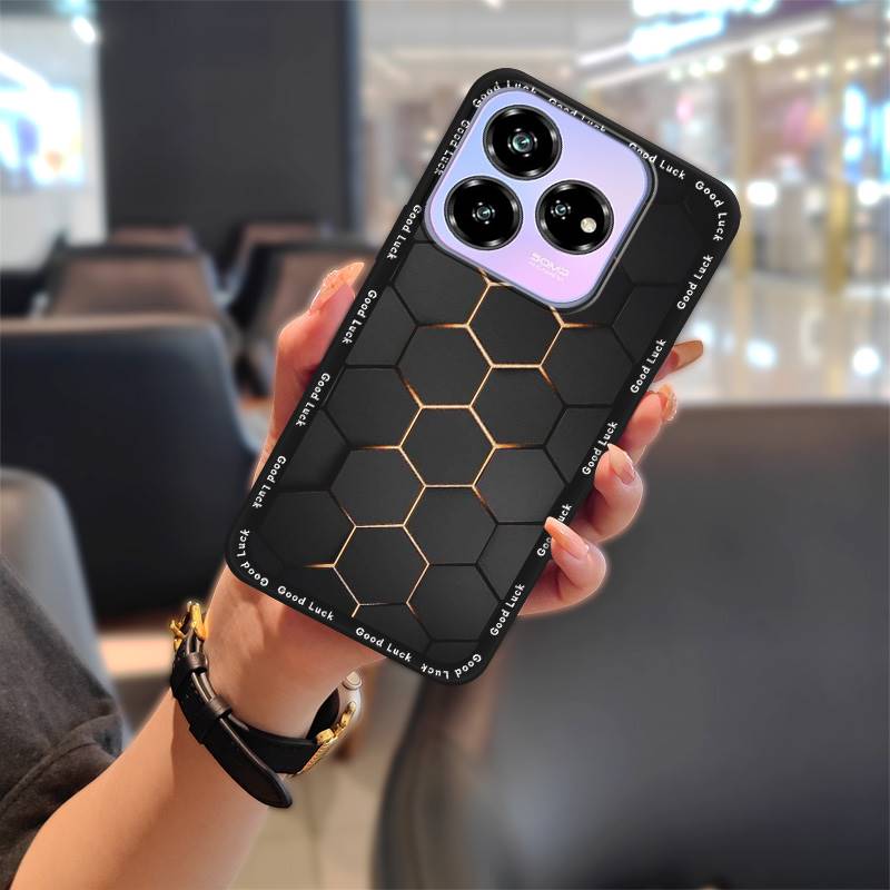 Full Wrap Cute Phone Case For ZTE Blade V60 Design/Axon 60 Lite Shockproof Silicone Durable Phone Protector Graffiti TPU