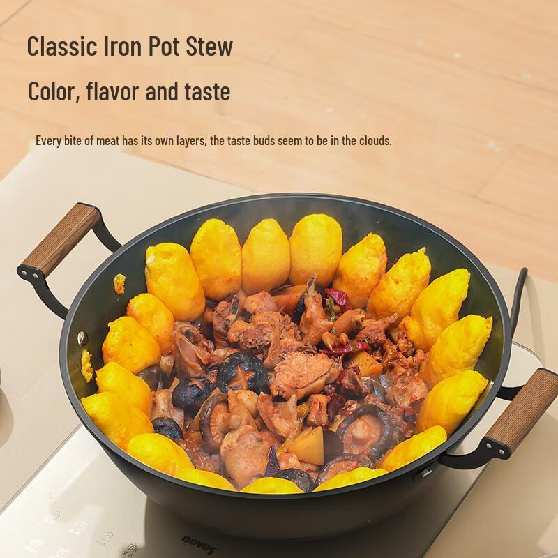 Liven JZDG-3228 32cm Precision Cast Stew Pot