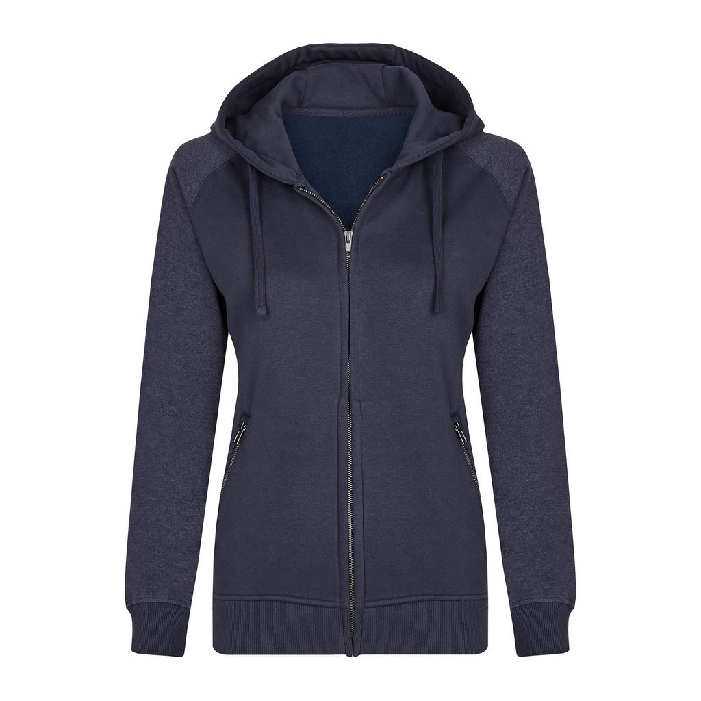 Miners Mate Womens/Ladies My Mate Heather Full Zip Hoodie