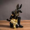 Anubis Resin Crafts Home Living Room Decorated Souvenirs  Creative Ancient Egyptian Wine Rack