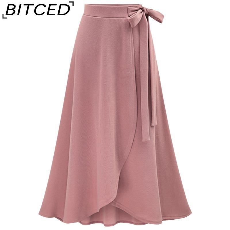 BITCED Damenmode Lässig Sommer Frühling Rock