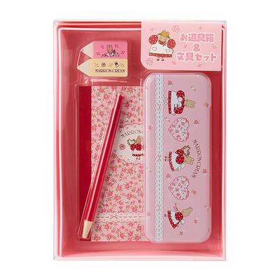 Sanrio Maron Cream Tool Box & Stationery Set 333352 Official SANRIO School Supply Set – Pink