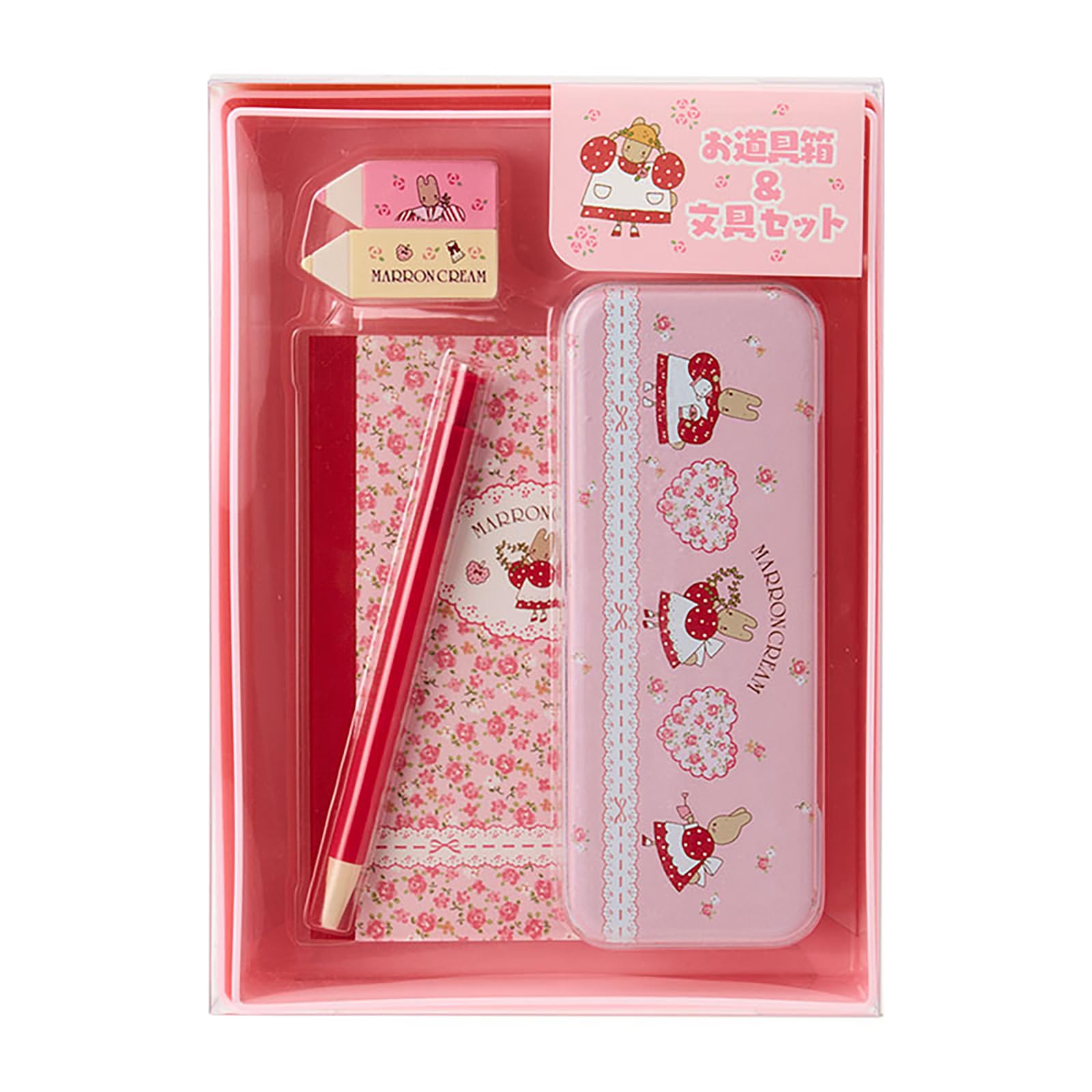 

Sanrio Tool Box Stationery Set Always Maron Cream 333352 & (Everyday Goods, Sanrio)