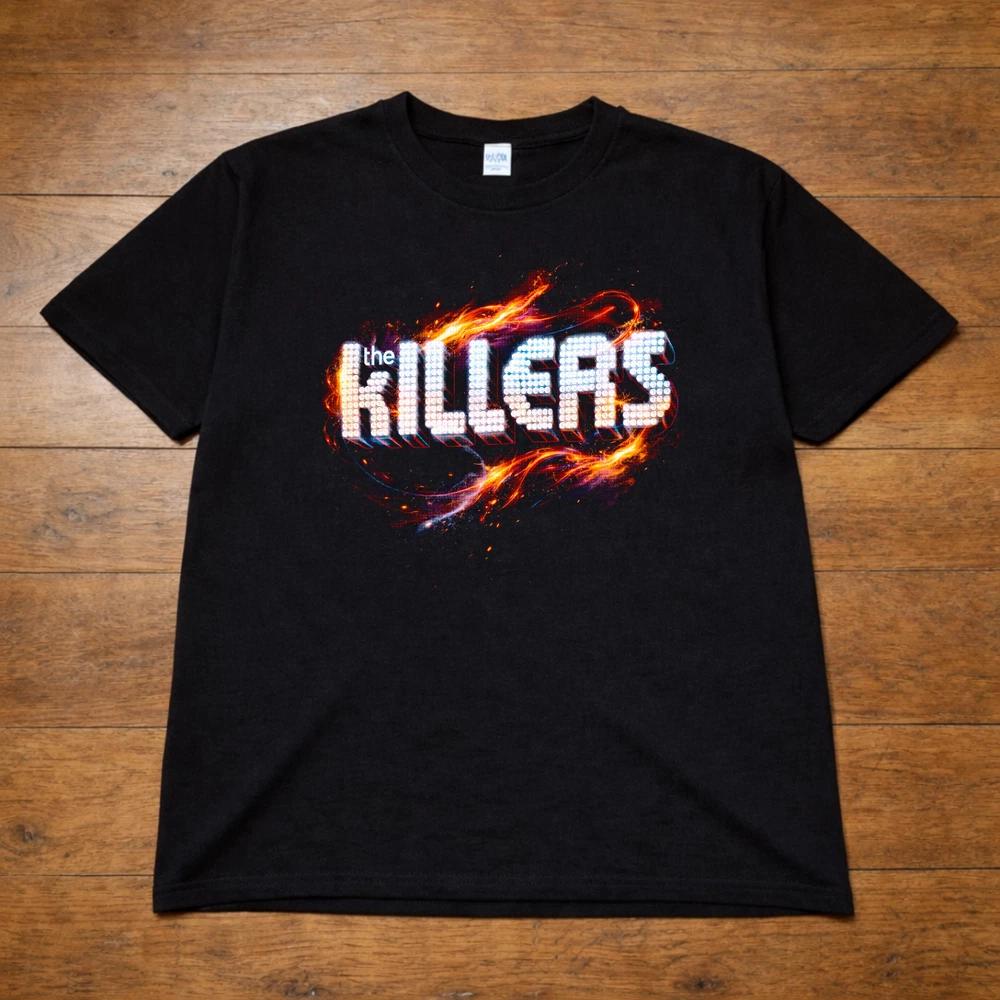 The Killers Band T Shirt Logo Graphic Rock Tee Adults Kids 2XL