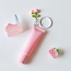 10/15Ml Empty Lipstick Tube With Keychain Pendant Squeeze Sub-Bottling Refillable Liquid Container Bottle Lipgloss Sample Bottle