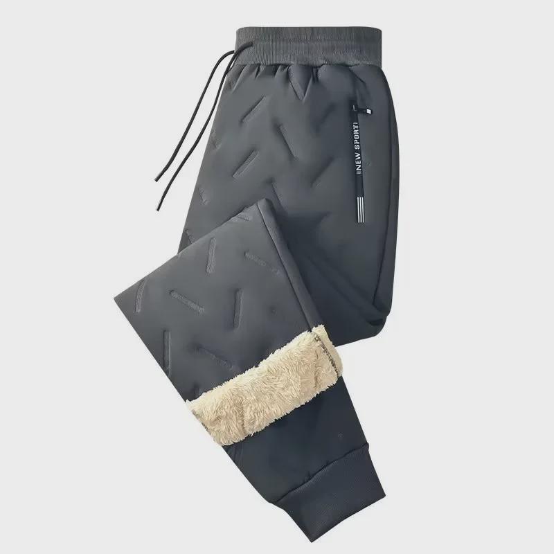 Pánská zimní bunda z jehněčí kůže s kapucí, větruodolná - bavlna, třívrstvá, odolná proti chladu, teplá, ležérní, velká velikost