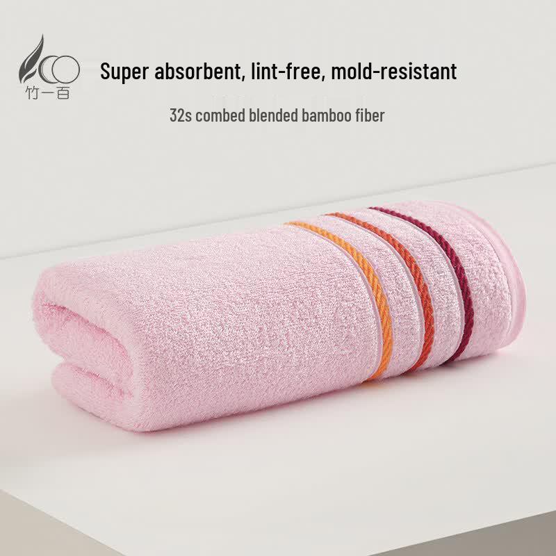 Bamboo Fiber Absorbent Towel розовый
