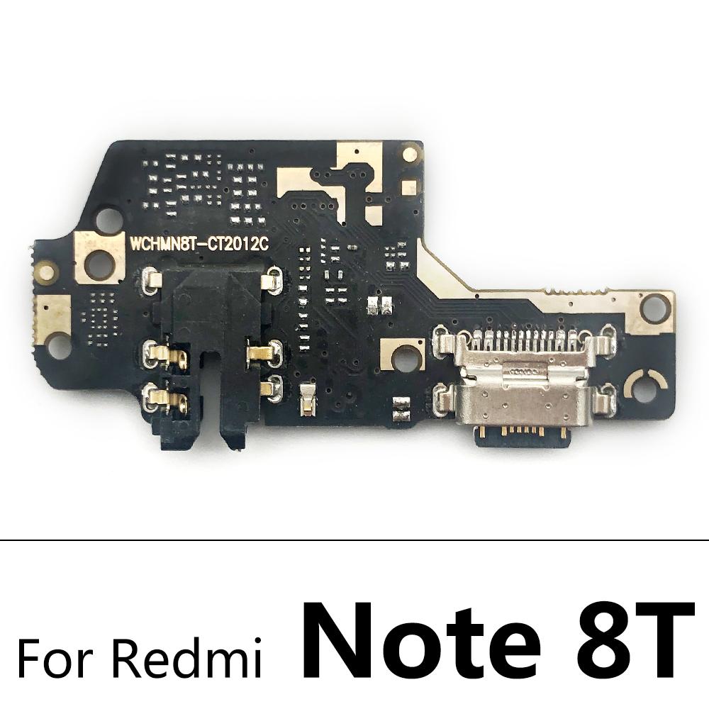 USB Dock Connector Charging Port Flex Cable For Xiaomi Redmi Note 1 1A 6 7 8 9 Pro 8T 9S 11 Pro Charger Board With Mic Module