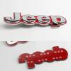 CZY2 Car Body Rear Trunk Emblem Fender Side Badge Stickers for Jeep Wrangler Grand Cherokee Renegade Patriot Rubicon Compass Liberty
