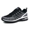 Spring and Summer Large Size Breathable Women's Shoes New Flat-bottomed Casual Shoes Versatile Shoes Flying Woven Air Cushion Sports Shoes